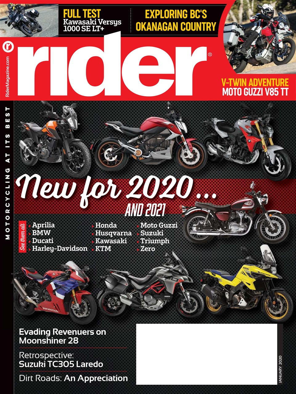 Rider Magazine Preview Pages