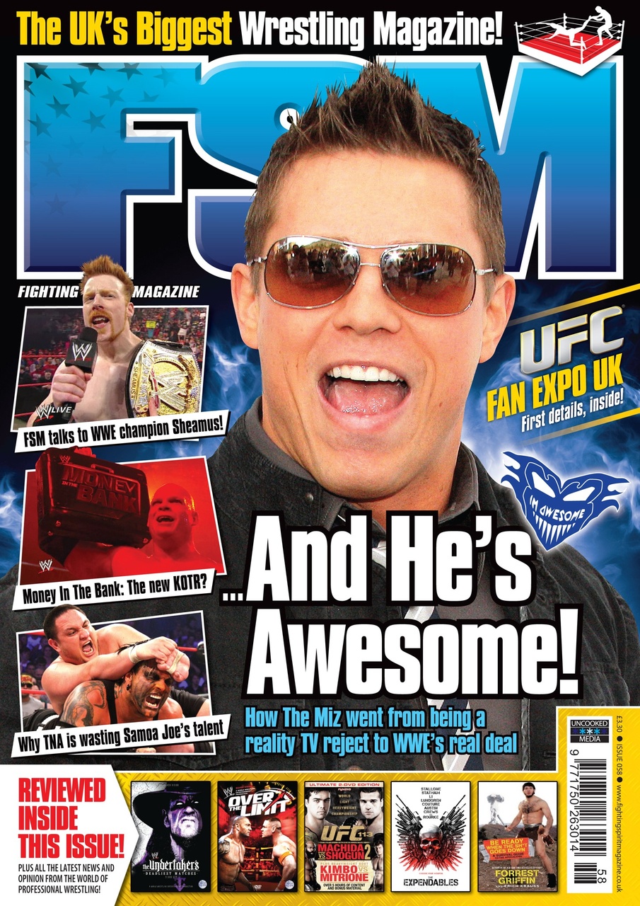 Wrestletalk Magazine Preview Pages
