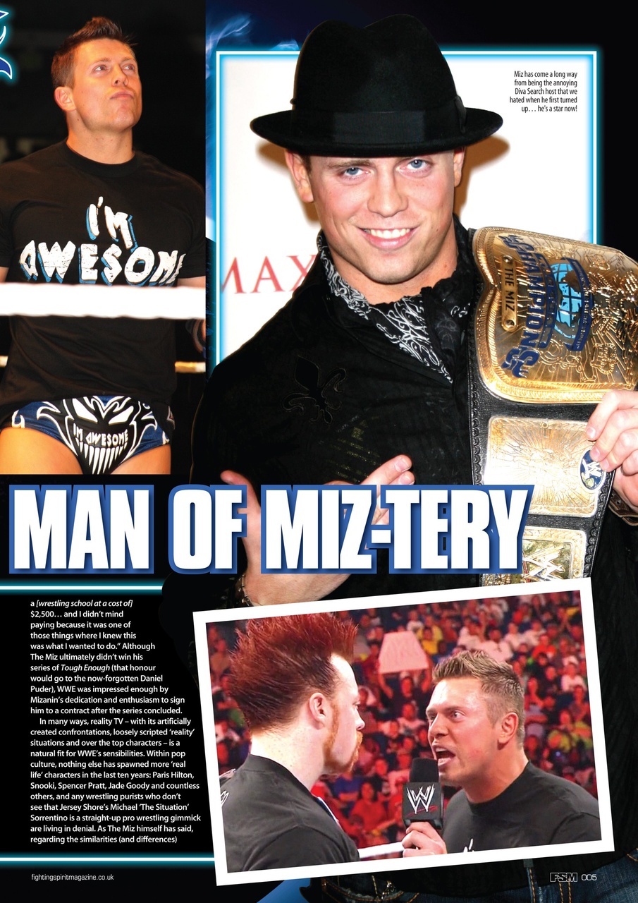 Wrestletalk Magazine Preview Pages