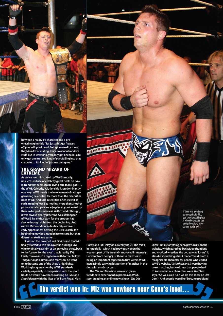 Wrestletalk Magazine Preview Pages