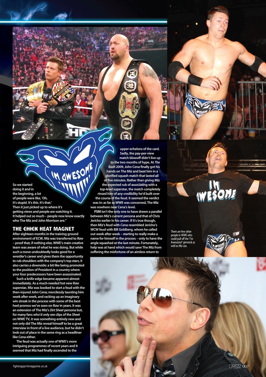 Wrestletalk Magazine Preview Pages