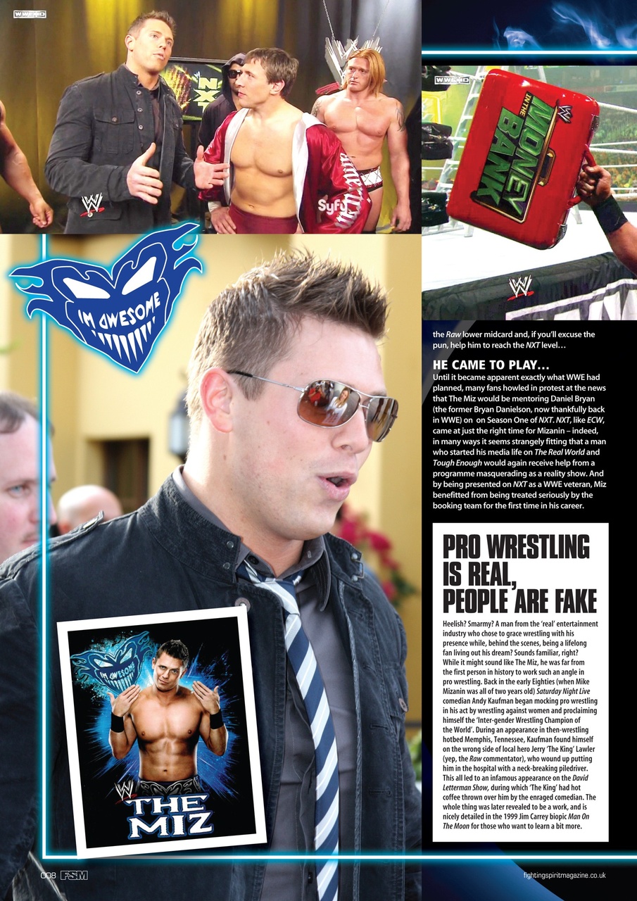 Wrestletalk Magazine Preview Pages