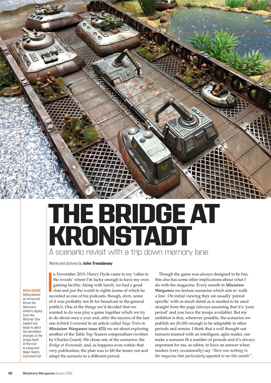 Miniature Wargames Preview Pages
