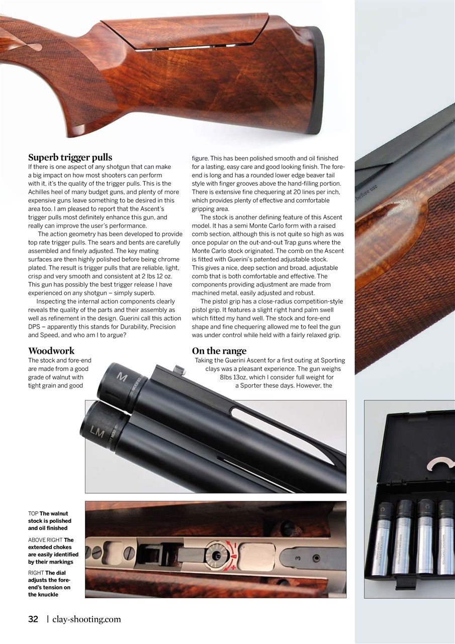 Clay Shooting Preview Pages