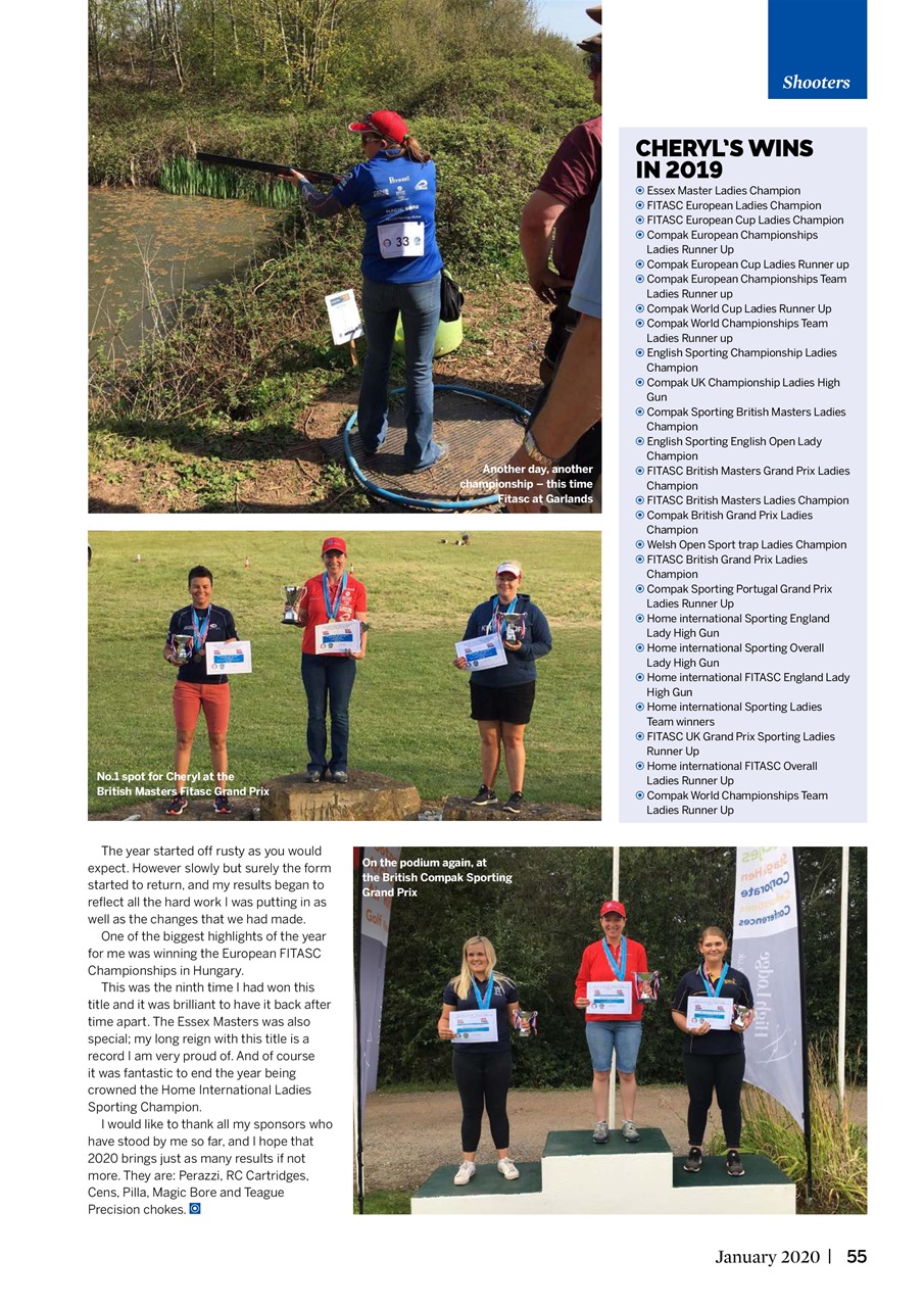Clay Shooting Preview Pages