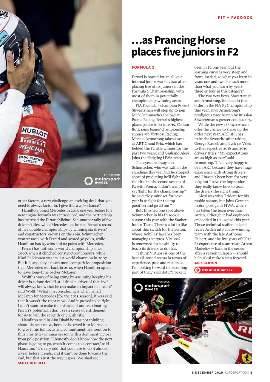 Autosport Preview Pages