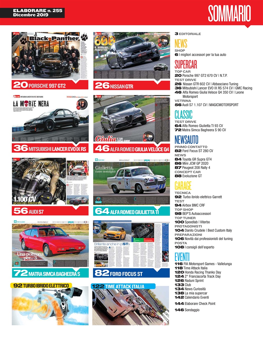 Elaborare GT Tuning Preview Pages