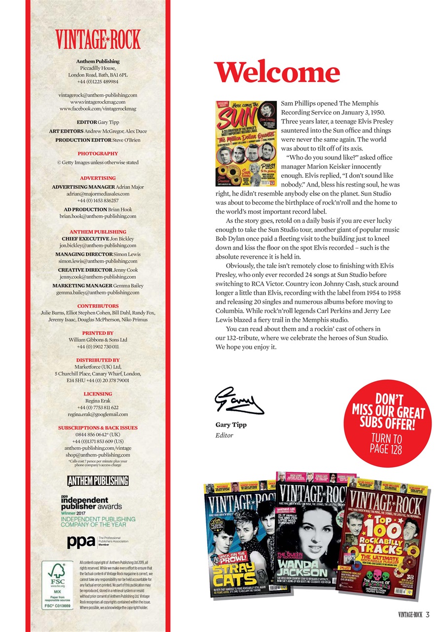 Vintage Rock Preview Pages