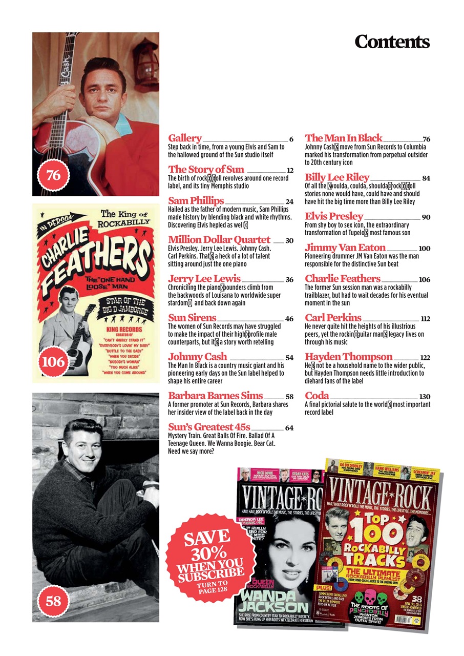 Vintage Rock Preview Pages