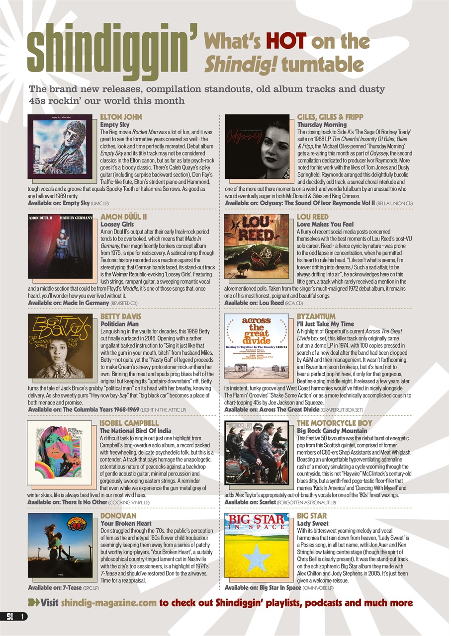 Shindig! Preview Pages