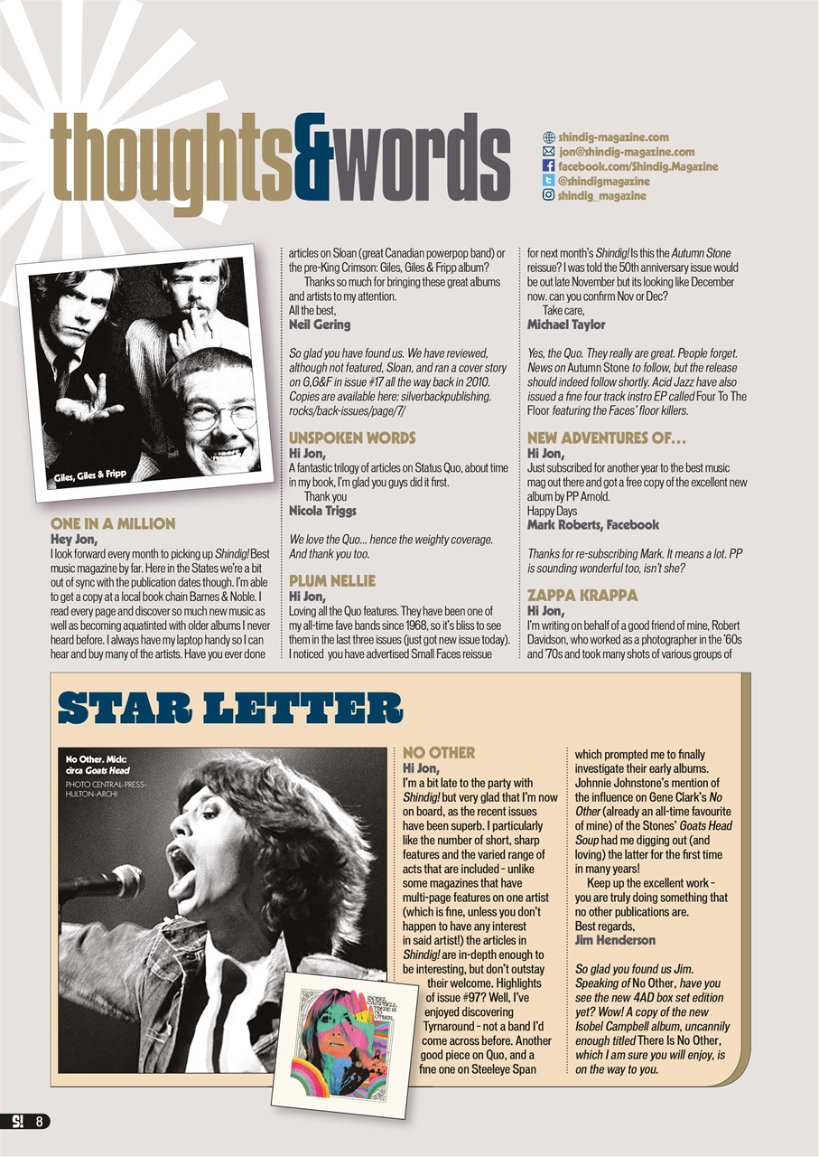 Shindig! Preview Pages