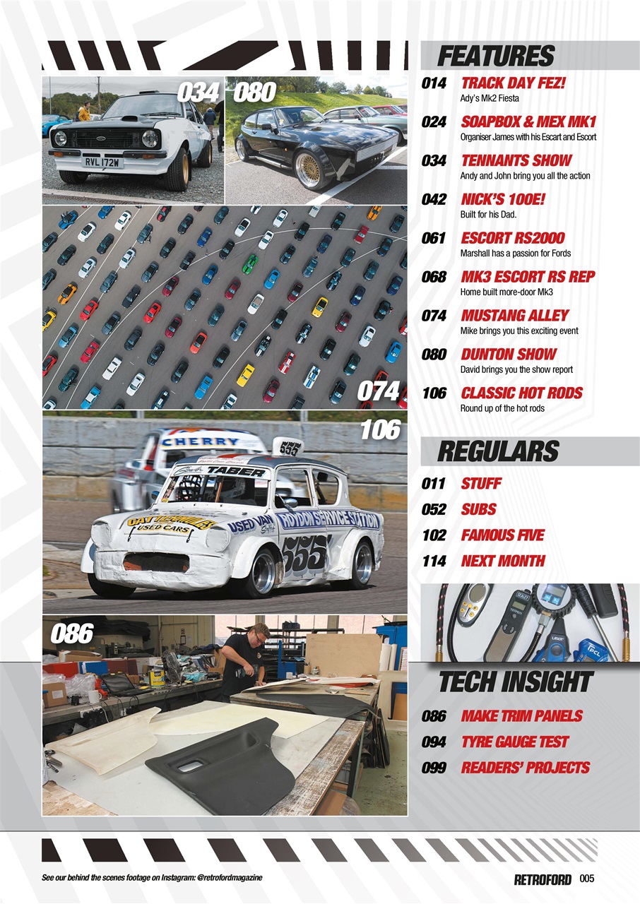 Retro Ford Preview Pages