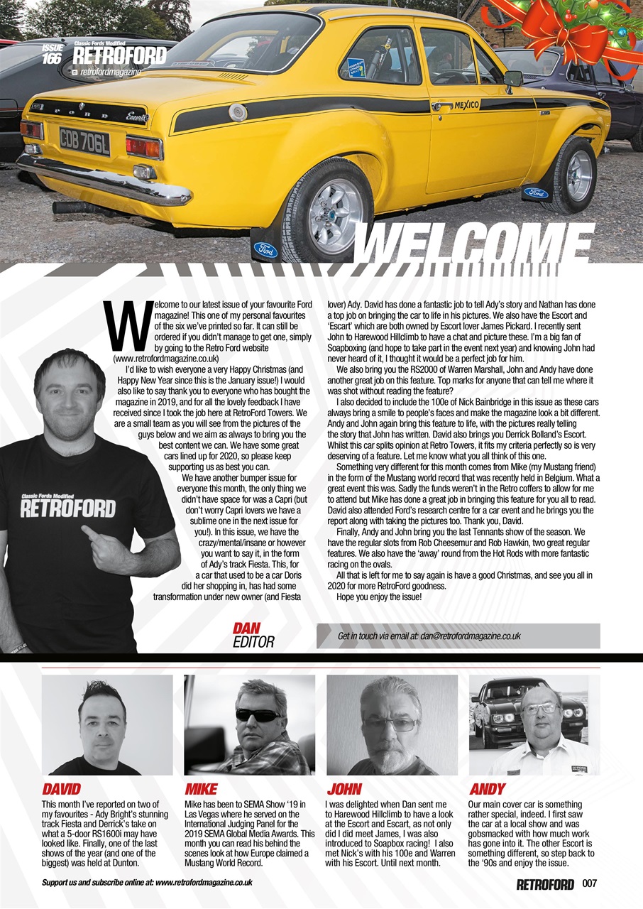 Retro Ford Preview Pages