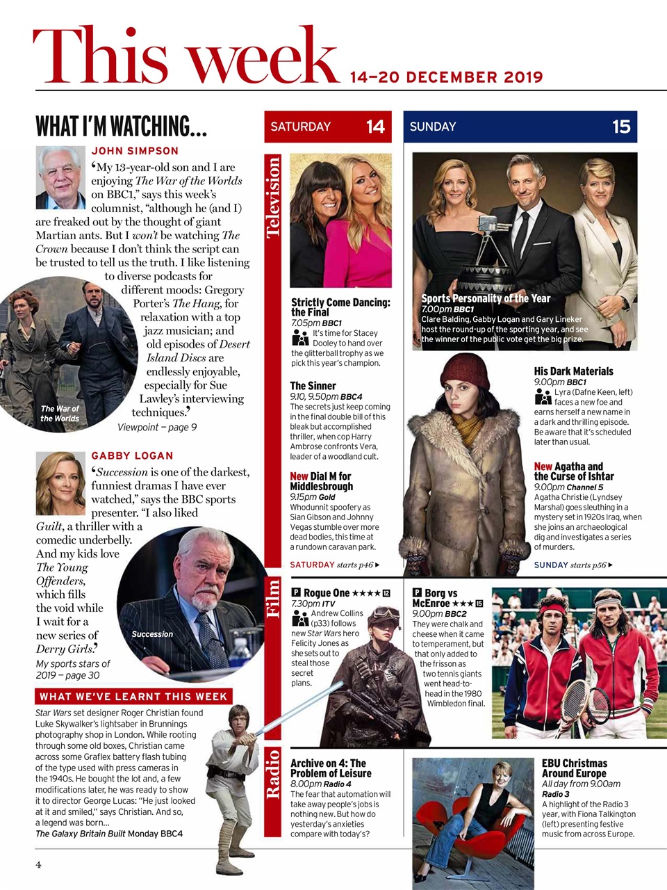 Radio Times Preview Pages