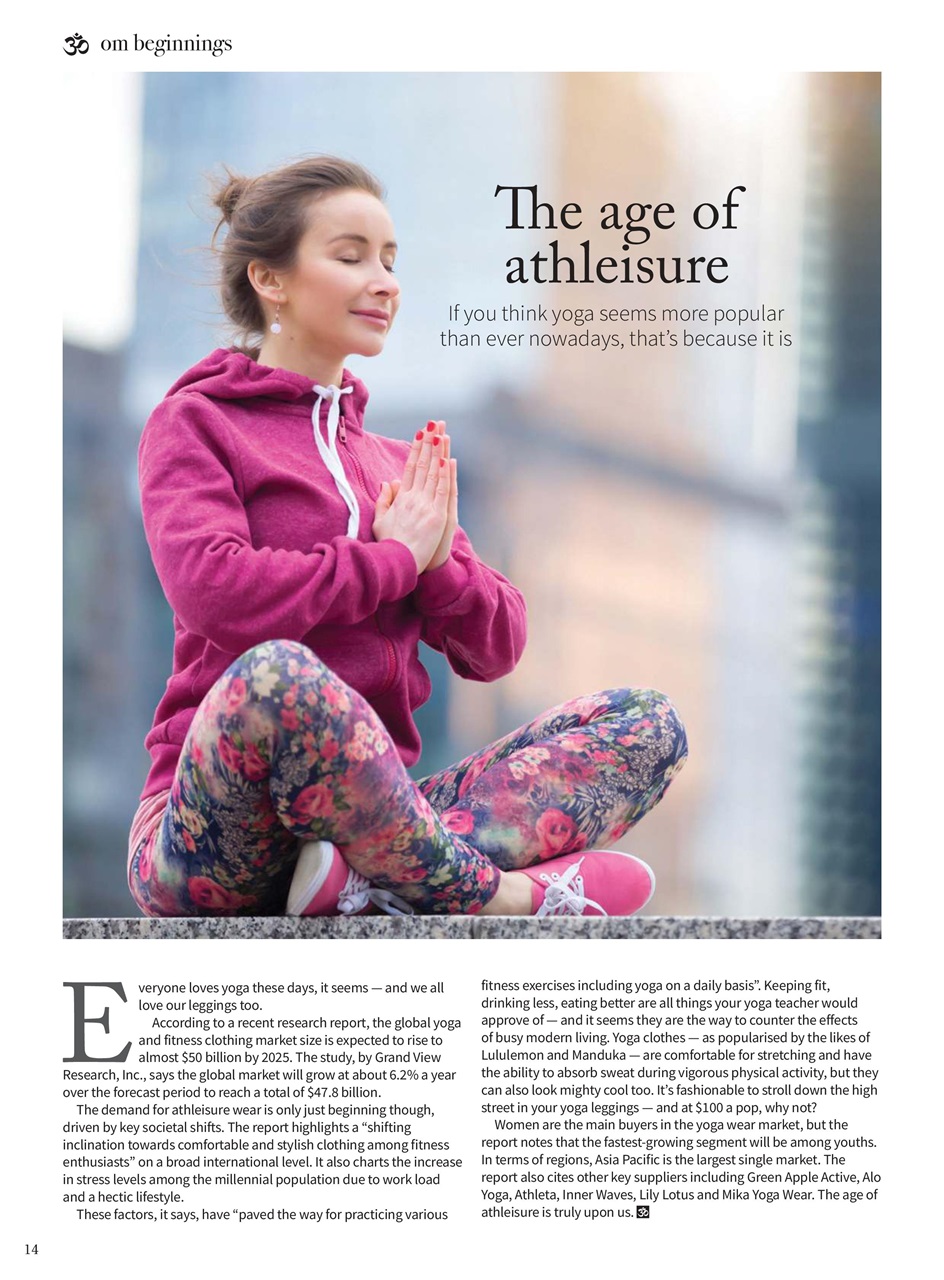 OM Yoga Magazine Preview Pages