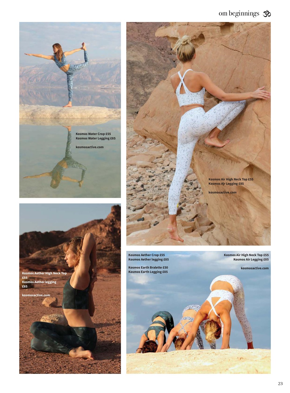 OM Yoga Magazine Preview Pages