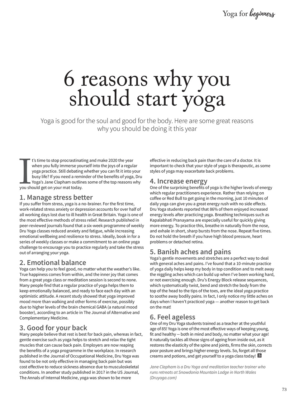 OM Yoga Magazine Preview Pages