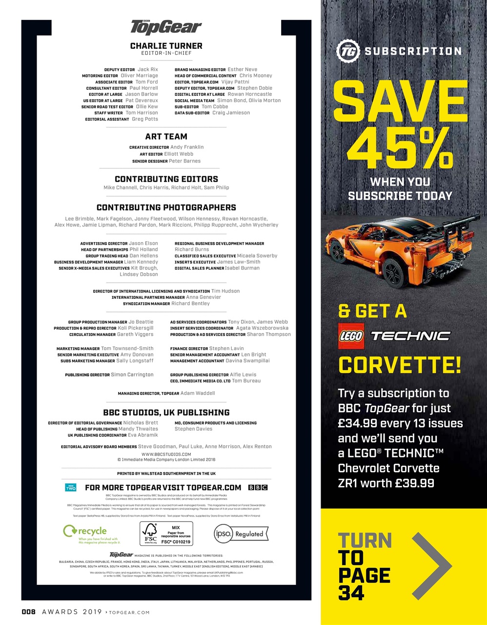 BBC Top Gear Magazine Preview Pages