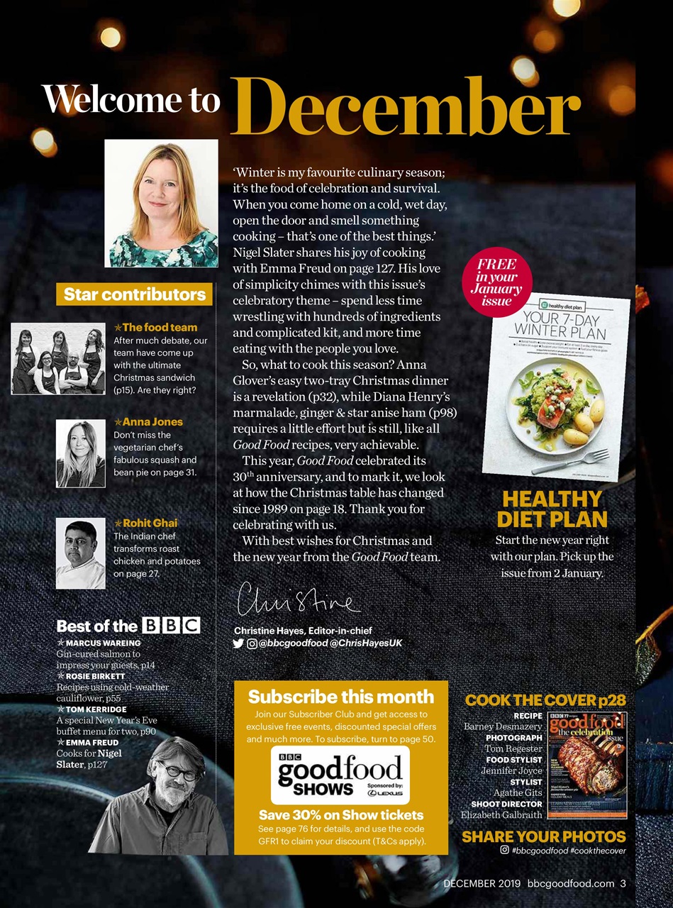 Good Food Magazine Preview Pages