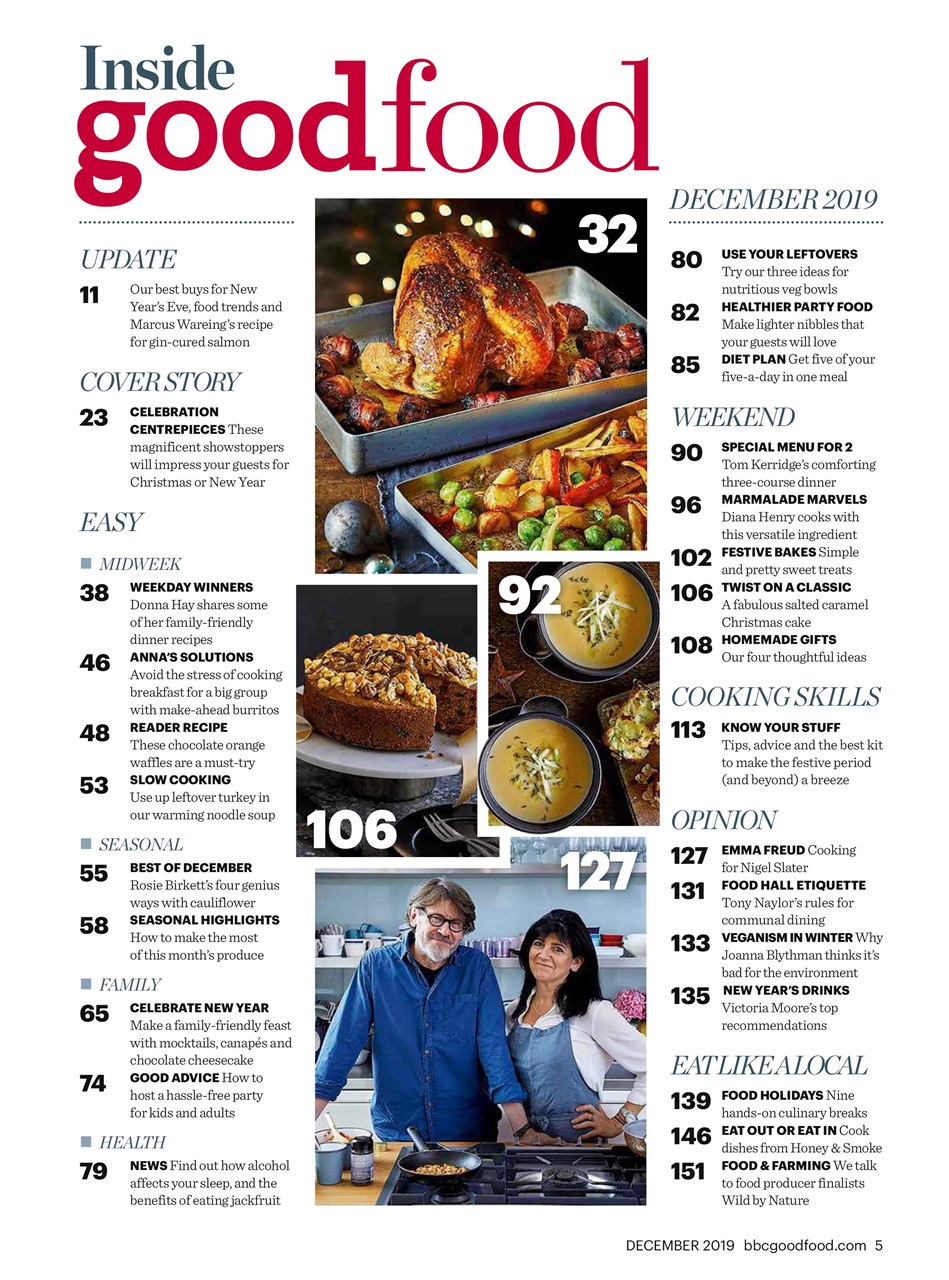 Good Food Magazine Preview Pages