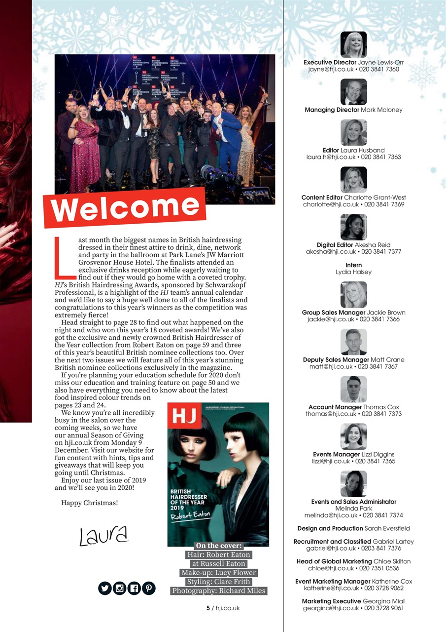 Hairdressers Journal Preview Pages