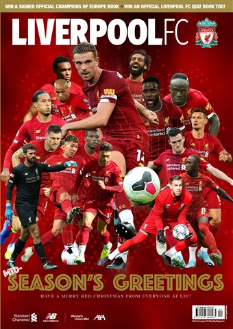 Liverpool FC Magazine issue January 2020
