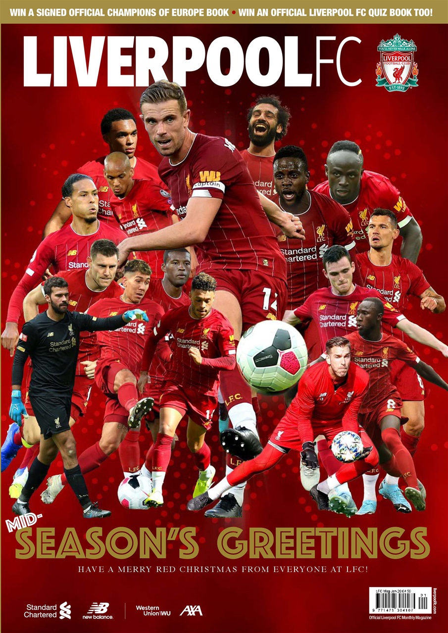 Liverpool FC Magazine Preview Pages