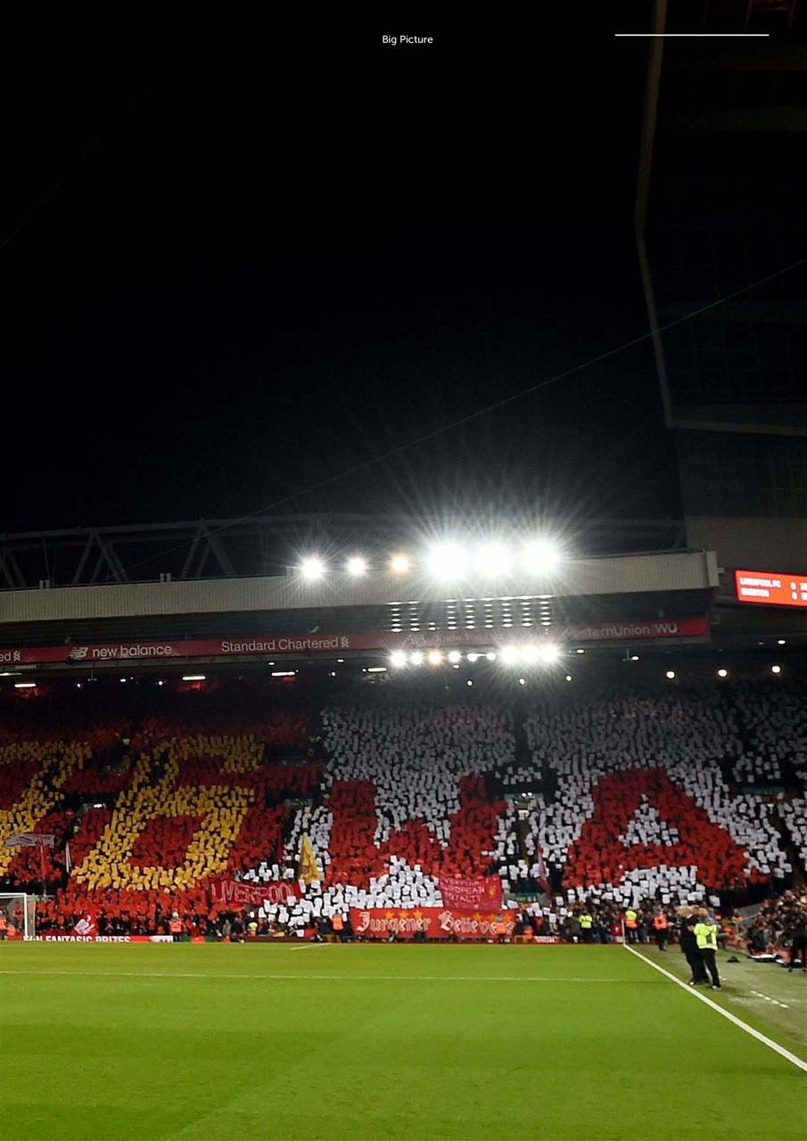 Liverpool FC Magazine Preview Pages