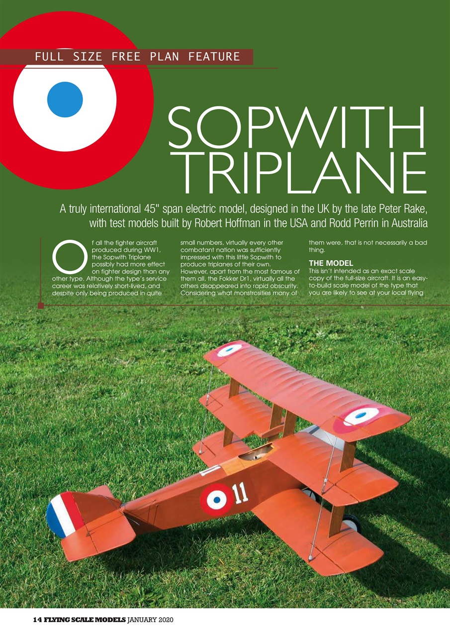 Flying Scale Models Preview Pages