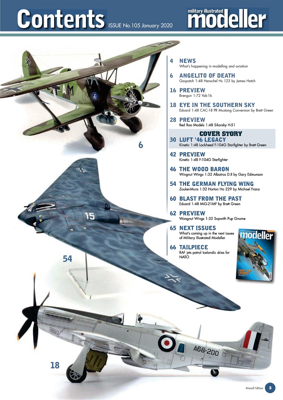 MIM: Aircraft Edition Preview Pages