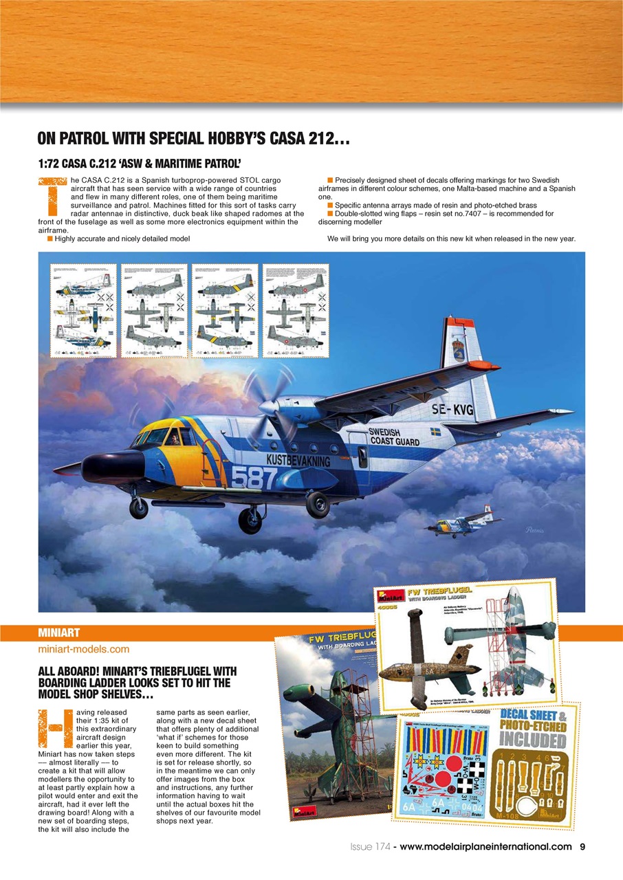 Model Airplane International Preview Pages