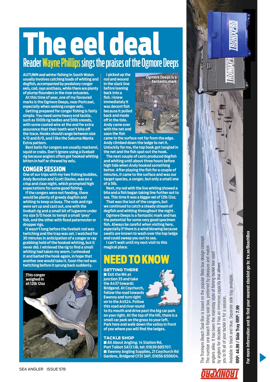 Sea Angler Preview Pages