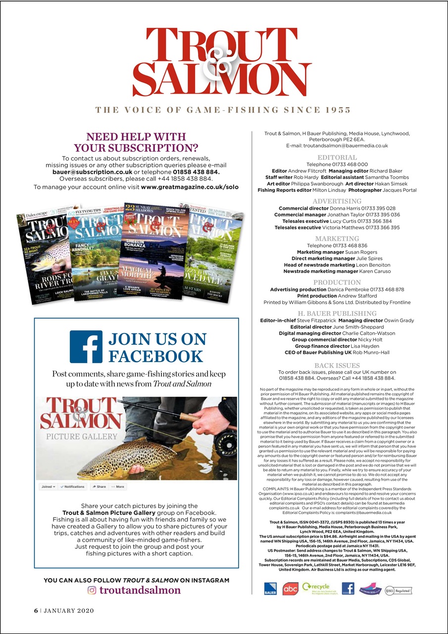 Trout & Salmon Preview Pages