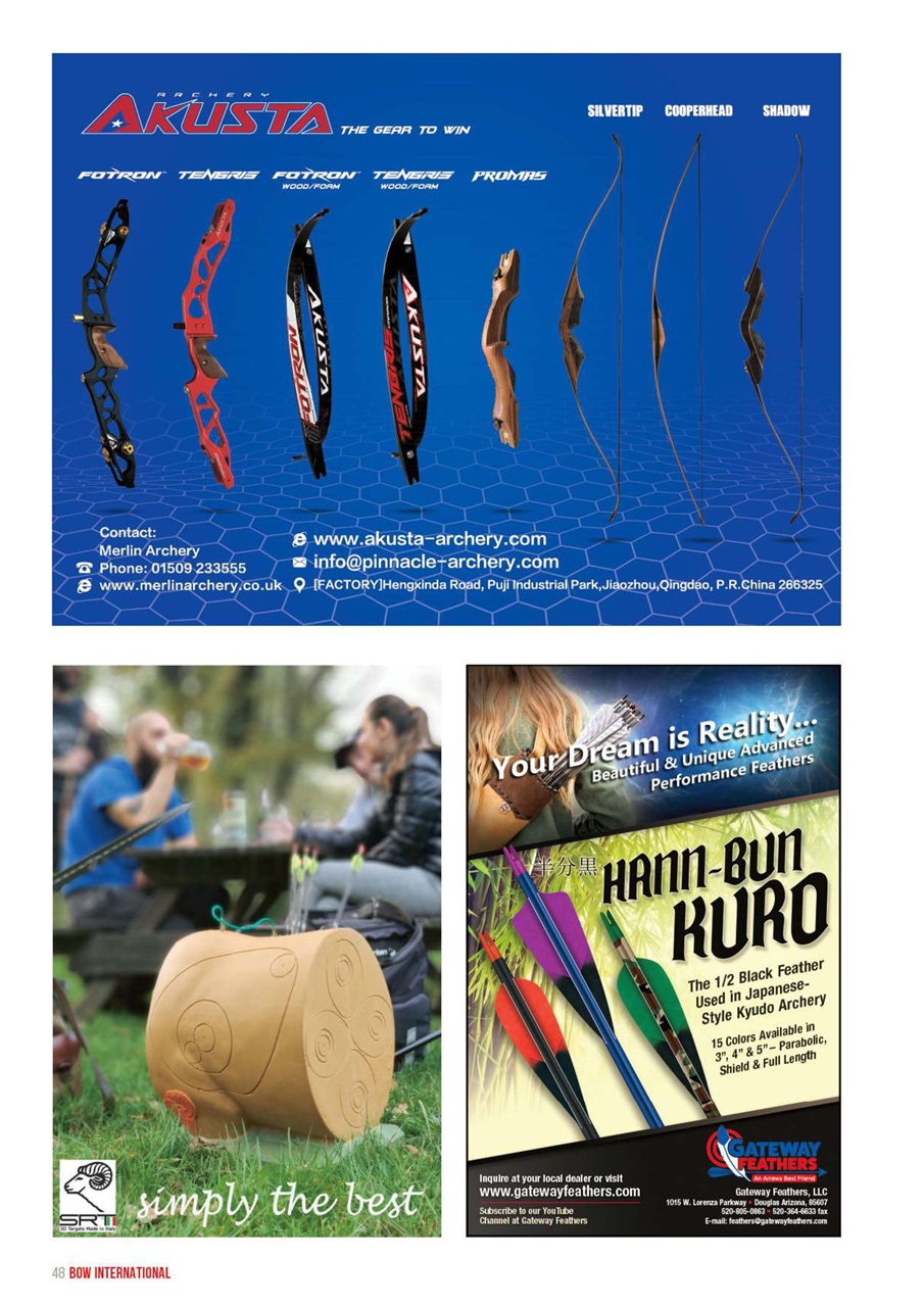 Bow International Preview Pages