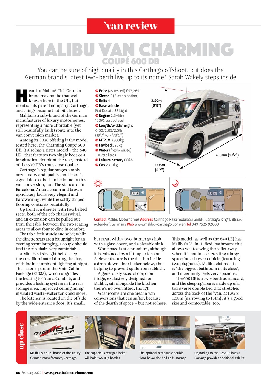 Practical Motorhome Preview Pages