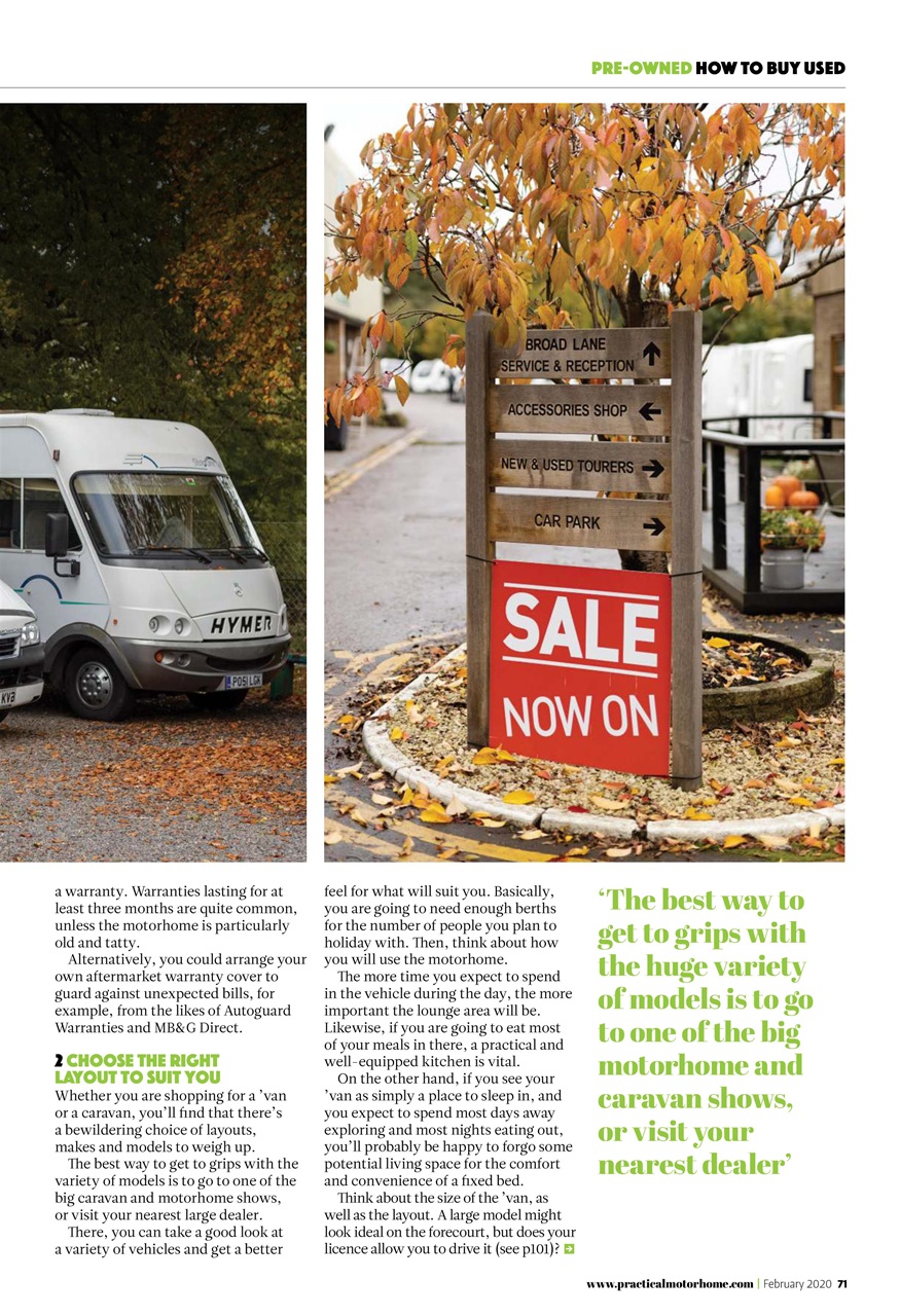 Practical Motorhome Preview Pages