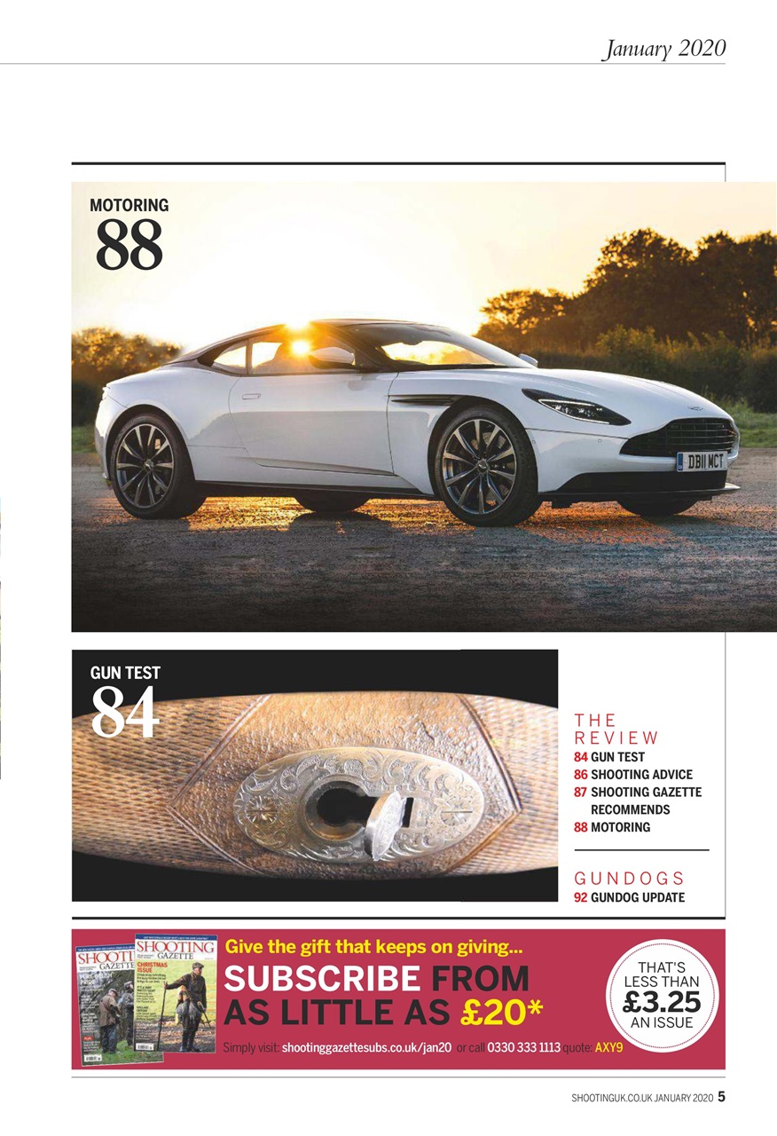 Shooting Gazette Preview Pages
