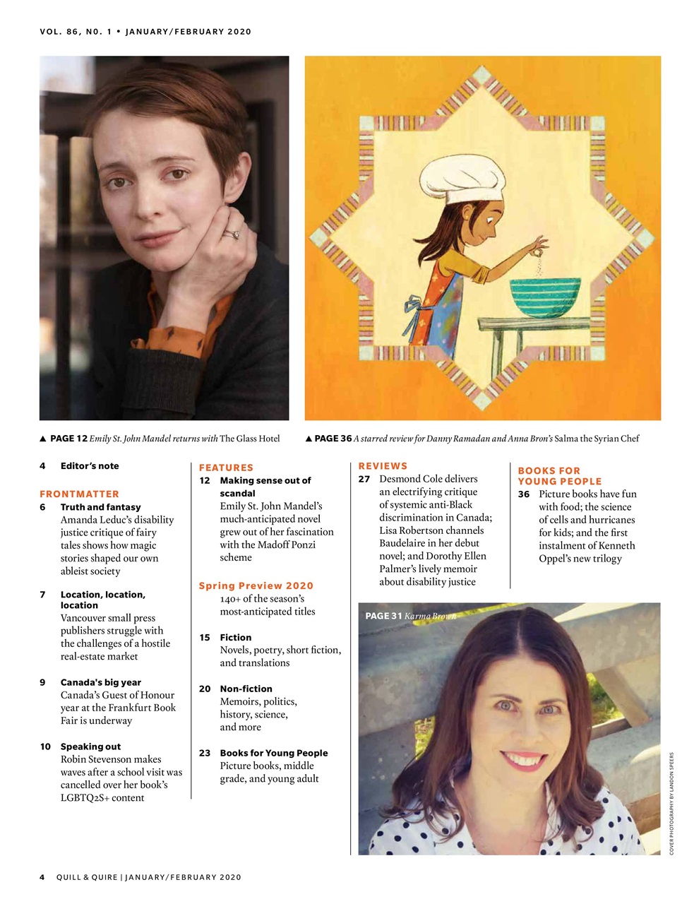 Quill & Quire Preview Pages