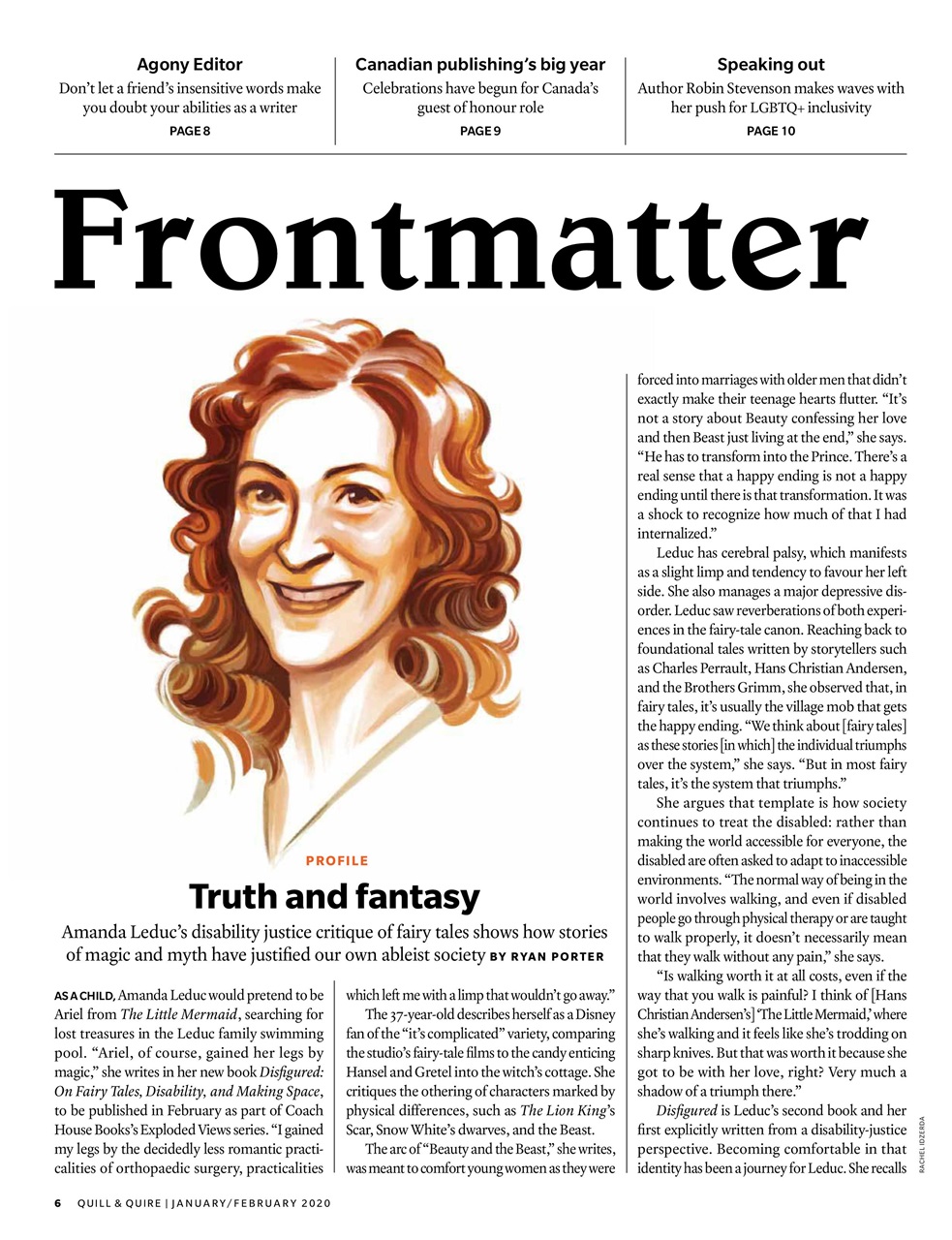 Quill & Quire Preview Pages