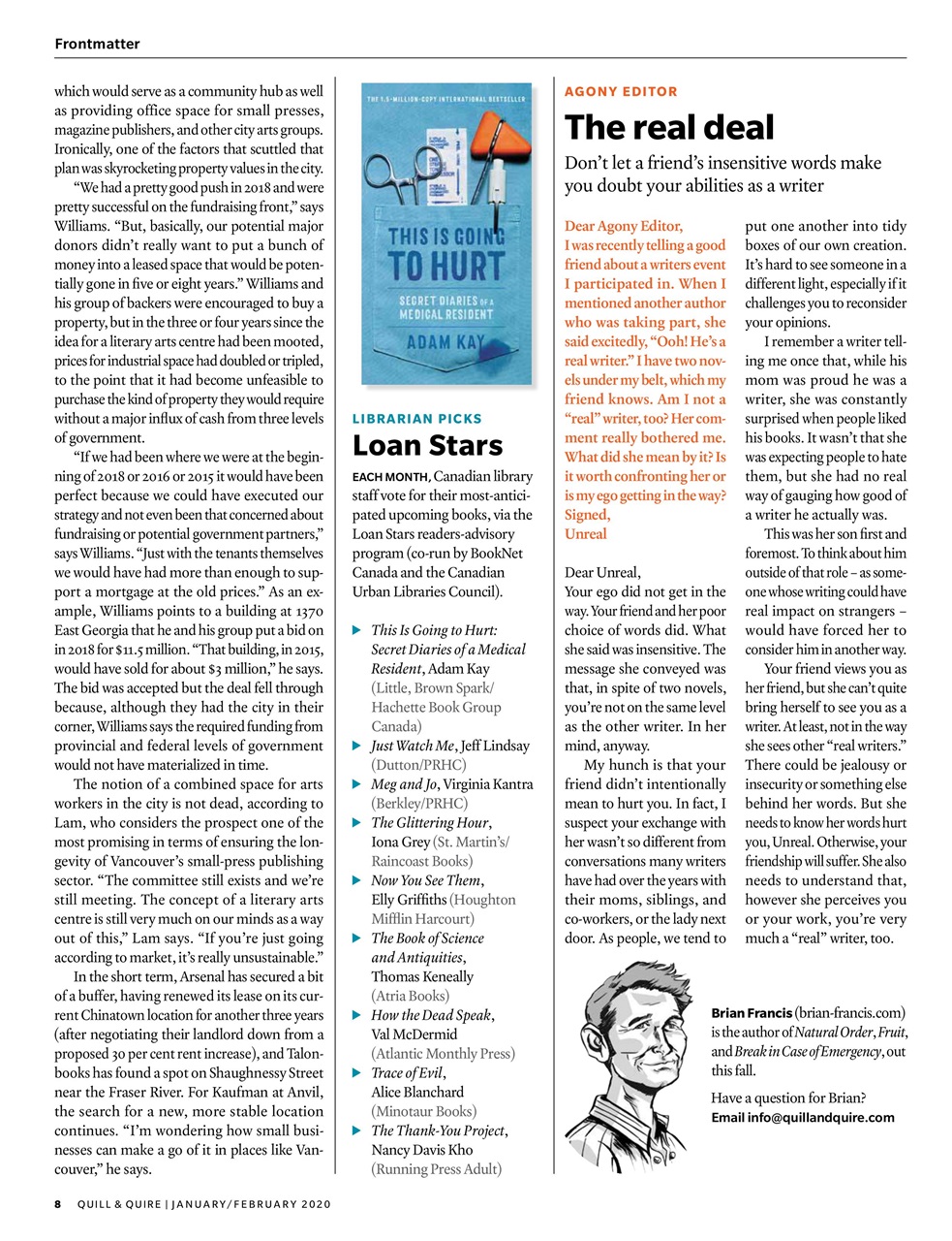 Quill & Quire Preview Pages