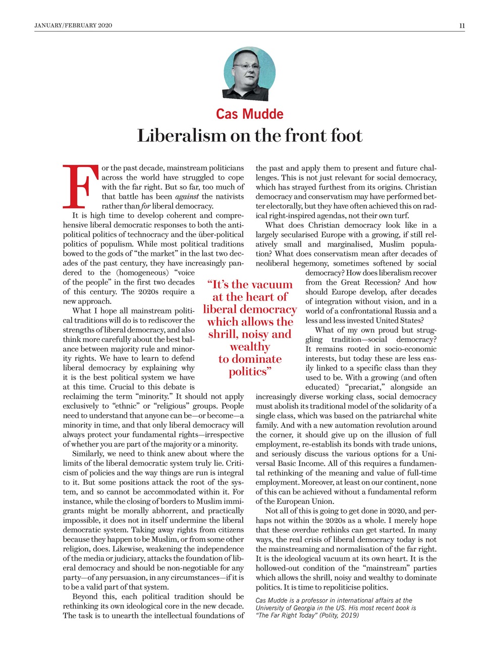 Prospect Magazine Preview Pages