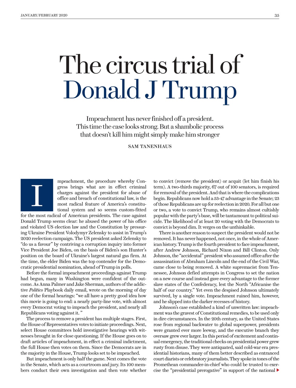 Prospect Magazine Preview Pages