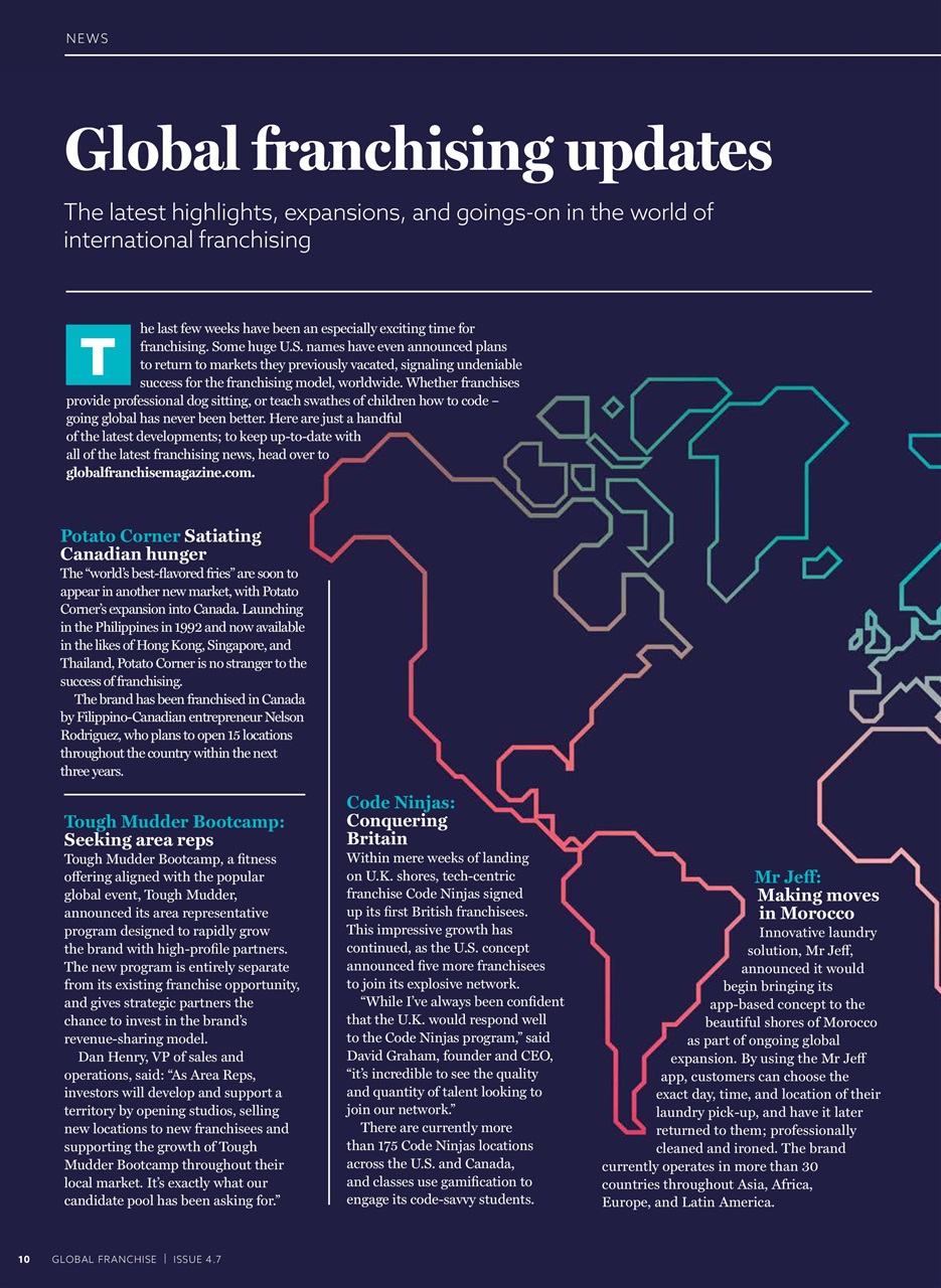 Global Franchise Preview Pages