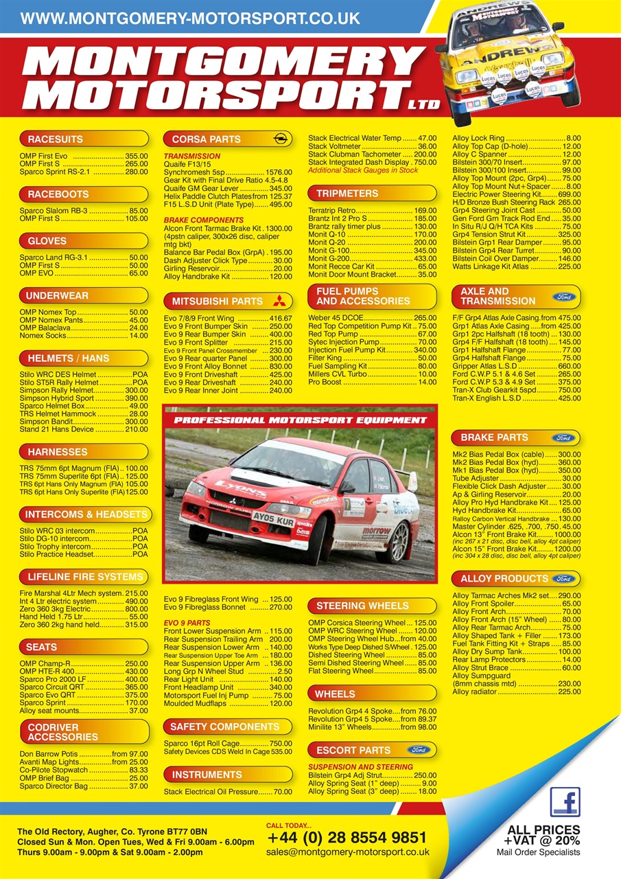 Pacenotes Rally magazine Preview Pages