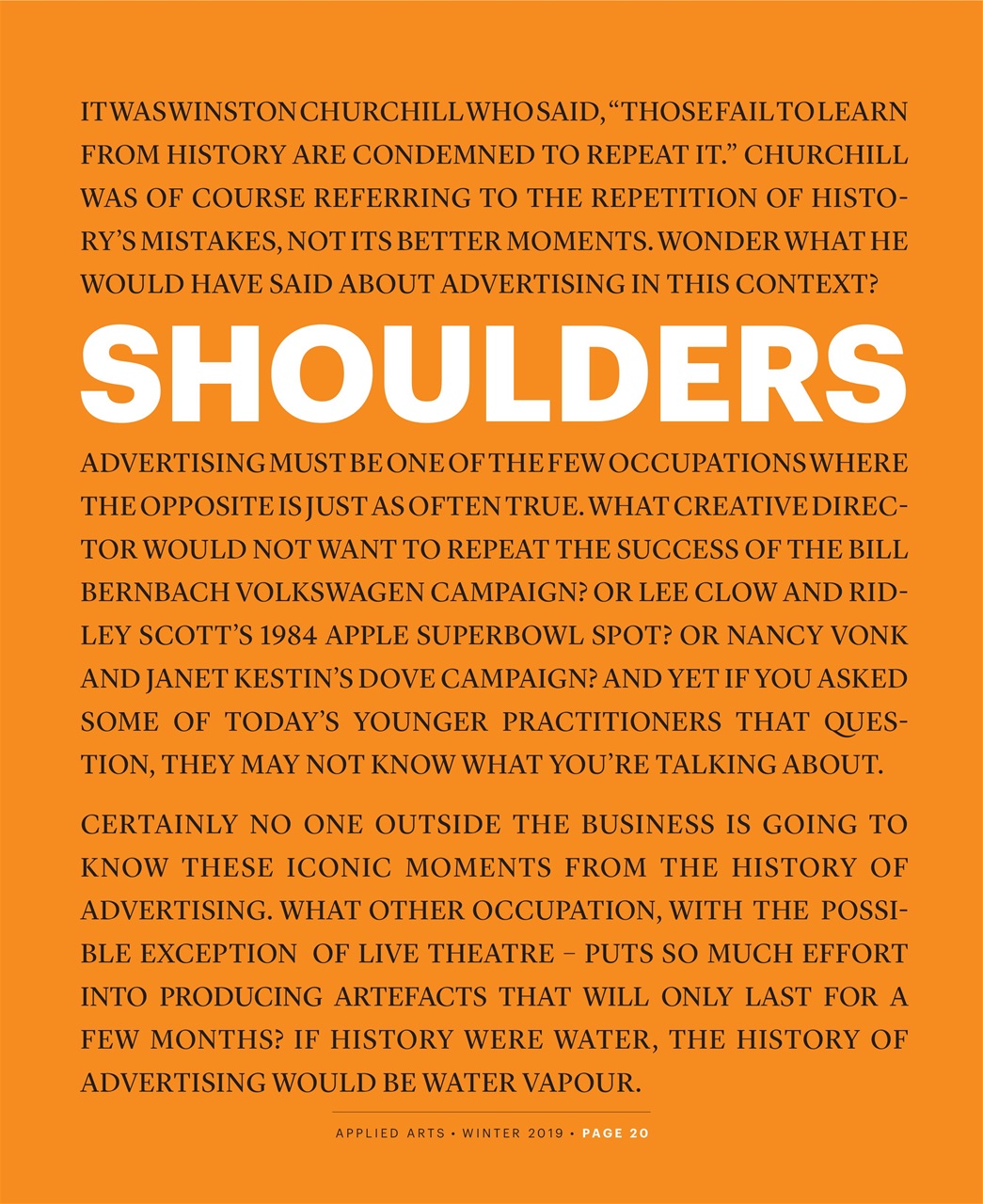 Applied Arts Preview Pages