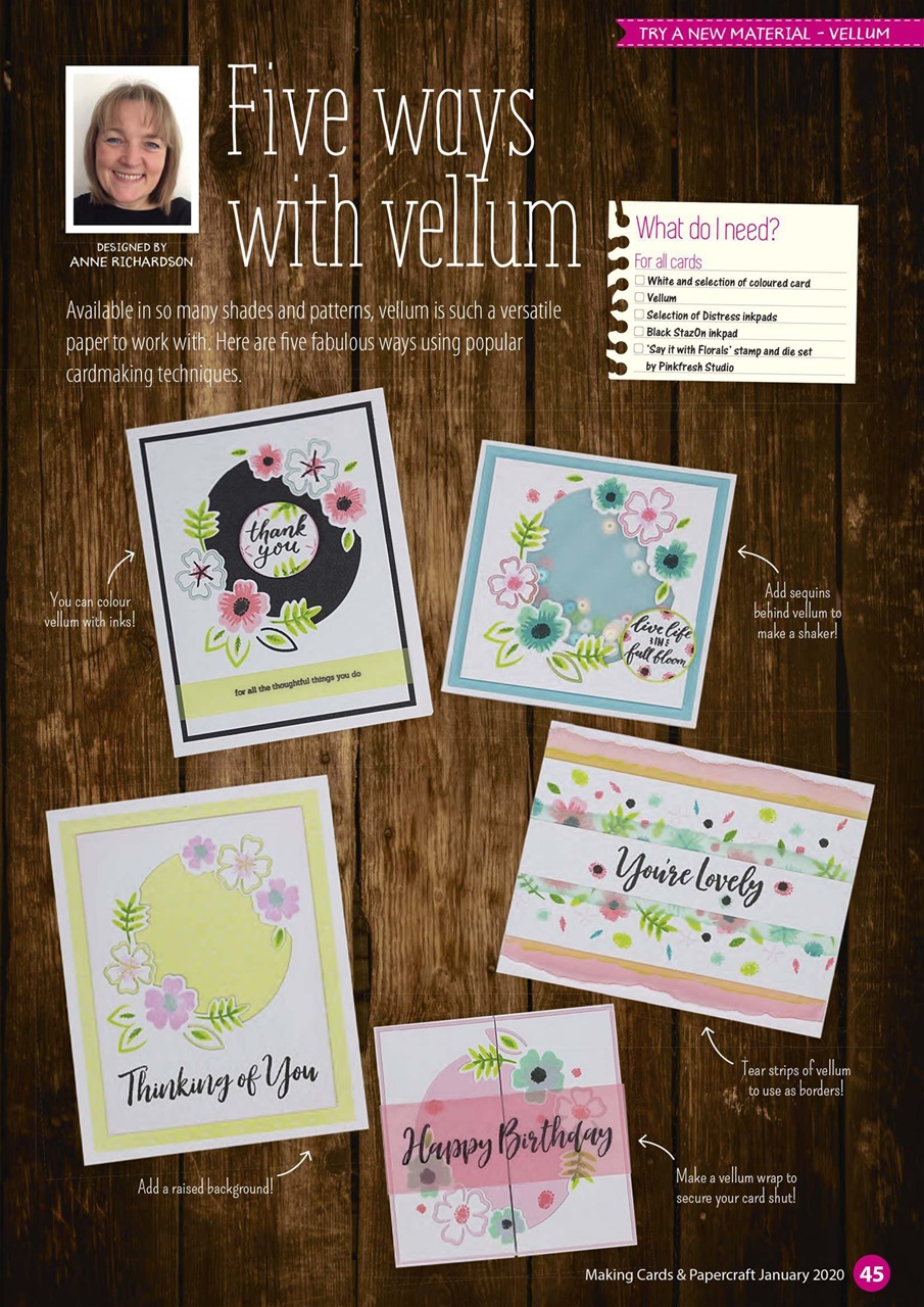 Making Cards & Papercraft Preview Pages