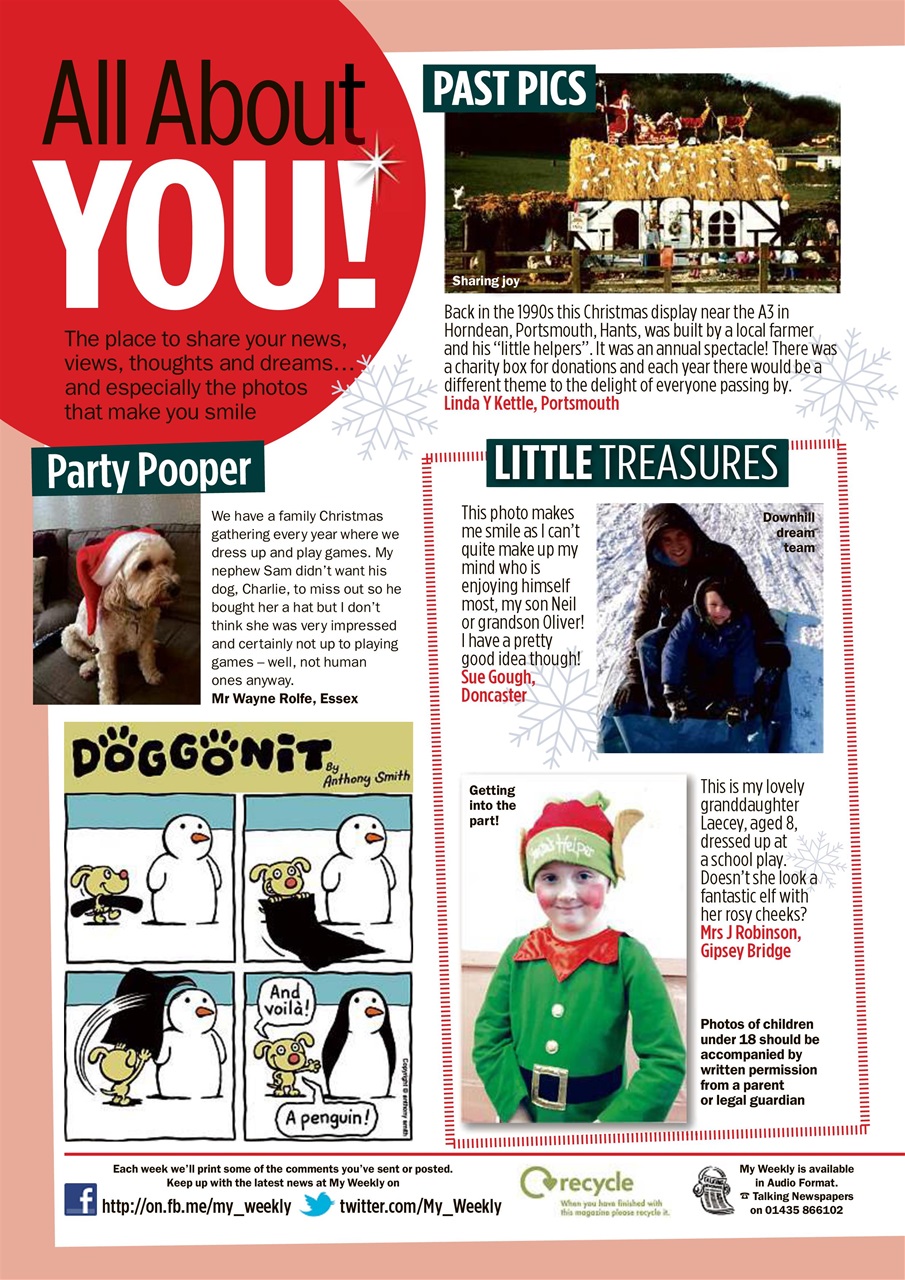 My Weekly Preview Pages