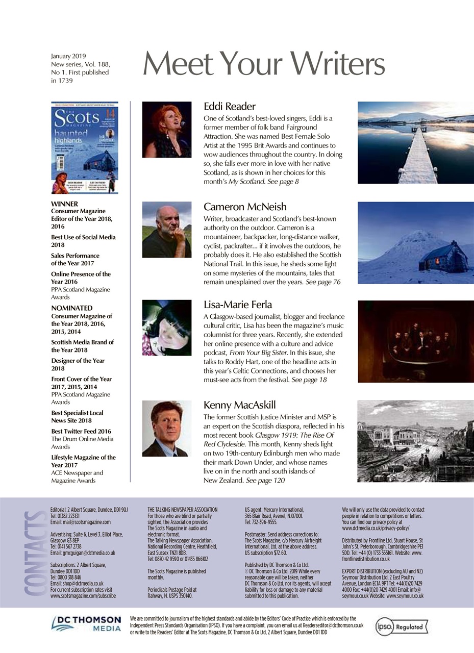 The Scots Magazine Preview Pages