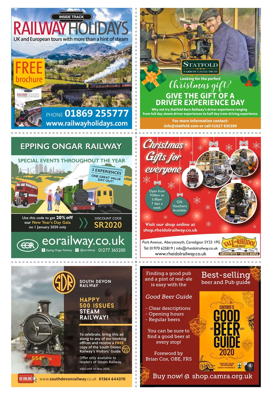 Steam Railway Preview Pages