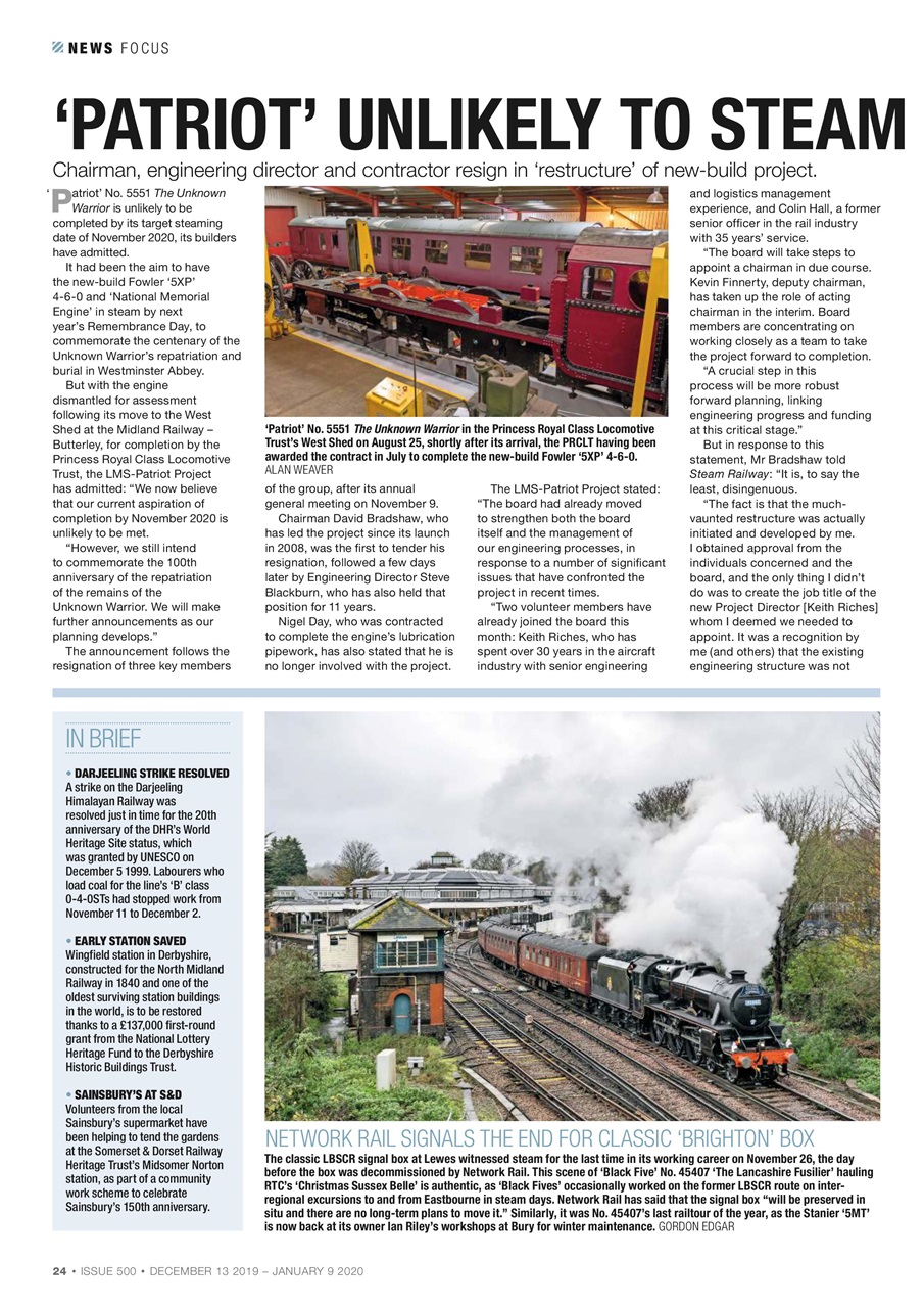 Steam Railway Preview Pages